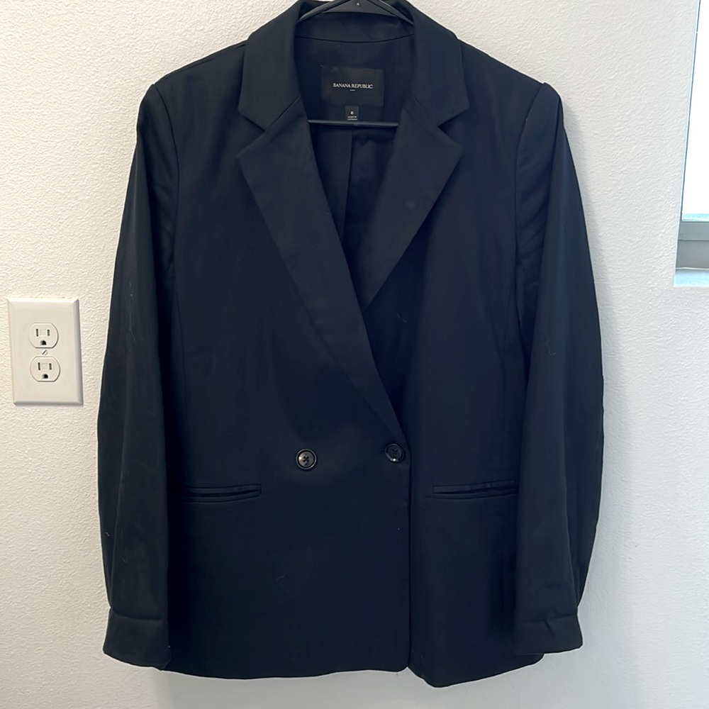 Banana Republic Women’s linen blend blazer size 8